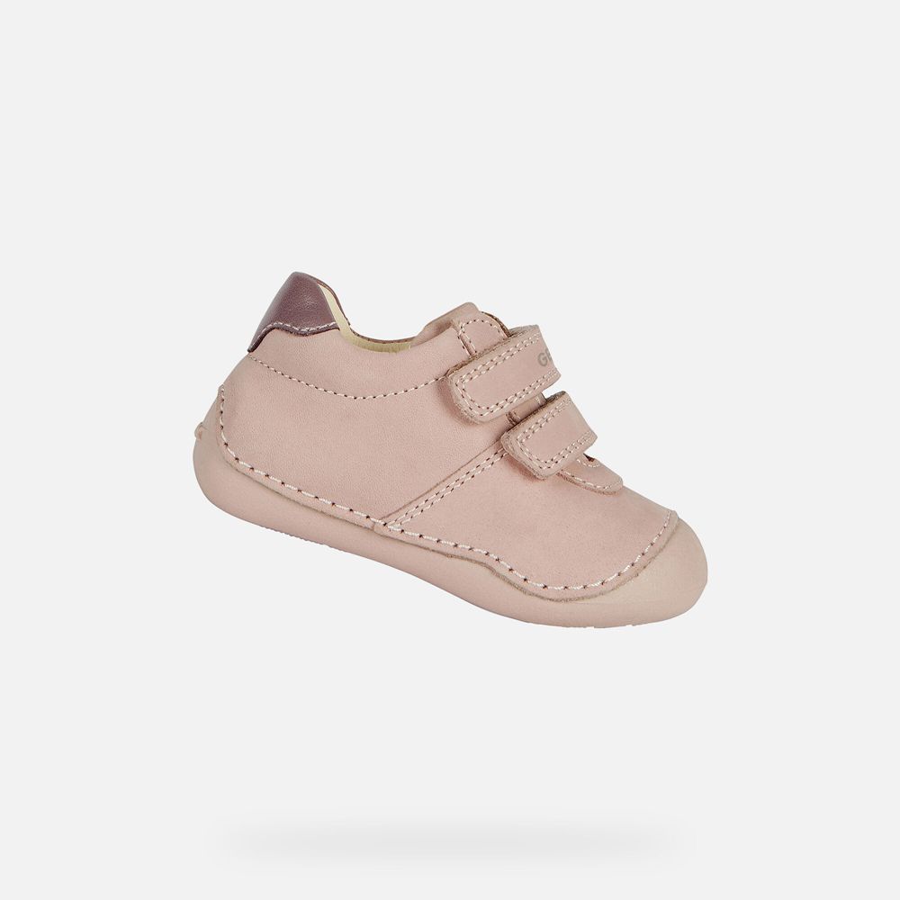 Geox Sneakers Pink Tutim Girl - Geox Baby Shoes - IOQCBL748